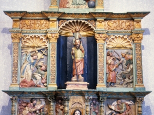 Ermita de San Cristóbal. Retablo de San Cristóbal