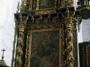 Iglesia parroquial de San Martín. Retablo de la Virgen del Rosario