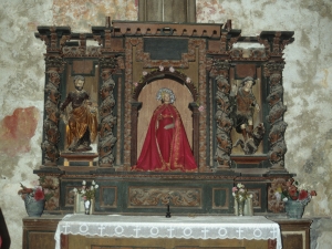 Ermita de Santa Bárbara. Retablo de Santa Bárbara