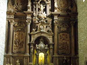 Iglesia parroquial de San Salvador. Retablo de San Salvador