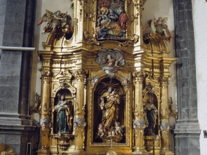 Iglesia parroquial de San Martín de Tours. Retablo de la Virgen del Carmen