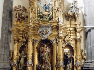 Iglesia parroquial de San Martín de Tours. Retablo de la Virgen del Rosario