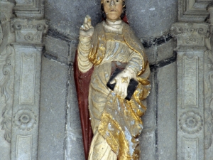 Iglesia parroquial de San Martín de Tours. Escultura. San Martín de Tours