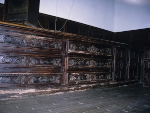 Iglesia parroquial de San Martín de Tours. Cajonería