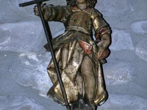 Iglesia parroquial de Santa Cruz de Zumea. Escultura. San Juan Bautista