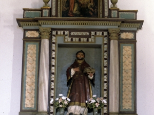 Ermita de San Esteban de Urdaiaga. Retablo de San Esteban