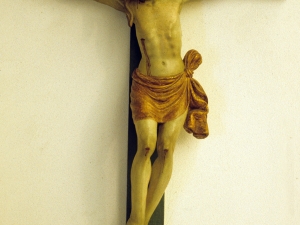 Iglesia parroquial de San Martín de Tours de Sorabilla. Escultura. Cristo Crucificado