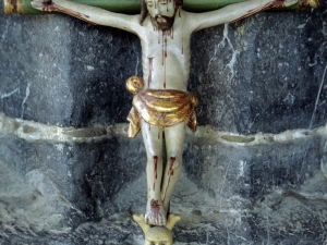 Iglesia parroquial de San Martín de Tours de Sorabilla. Escultura. Cristo Crucificado