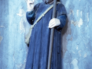 Ermita de San Marcial de Lizarraga. Escultura. Santiago Peregrino