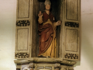 Ermita de Santa Águeda de Txangala. Retablo de San Martín de Tours