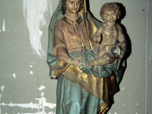 Iglesia parroquial de San Martín. Escultura. Virgen del Rosario