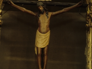 Iglesia parroquial de San Sebastián de Soreasu. Escultura. Cristo Crucificado