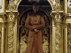 Iglesia parroquial de San Sebastián de Soreasu. Escultura. Retrato Francisco de Garate