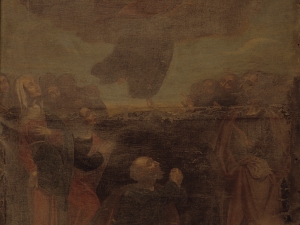 Iglesia parroquial de San Sebastián de Soreasu. Pintura. Ascensión de la Virgen