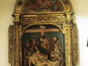 Iglesia parroquial de San Sebastián de Soreasu. Retablo de la Piedad