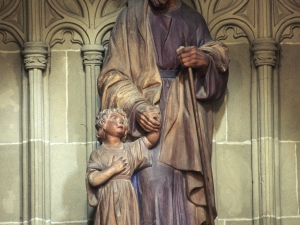 Iglesia parroquial de San Sebastián de Soreasu. Escultura. San José