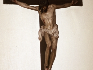 Iglesia parroquial de San Sebastián de Soreasu. Escultura. Cristo Crucificado