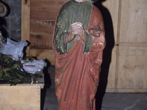 Iglesia parroquial de San Sebastián de Soreasu. Escultura. San Juan