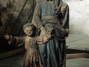 Iglesia parroquial de San Sebastián de Soreasu. Escultura. San José