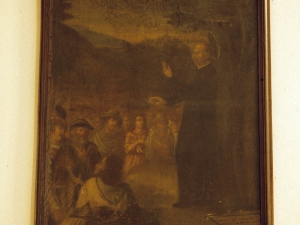 Ermita de la Magdalena. Pintura. San Ignacio de Loyola