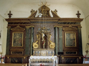 Ermita de Santa Lucía de Elosiaga. Retablo de Santa Lucía