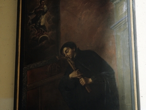 Iglesia parroquial de la Natividad de Urrestilla. Pintura. Retrato de José de Anchieta