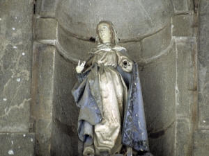 Iglesia parroquial de la Natividad de Urrestilla. Escultura. Virgen