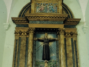 Iglesia parroquial de San Martín de la Ascensión de Matxinbenta. Retablo de San Martín de Tours