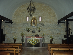 Ermita de Olatz. Altar de la ermita