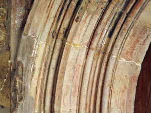 Ermita de Olatz. Detalle de la puerta