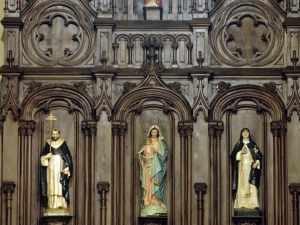 Iglesia parroquial de Nuestra Señora de la Asunción. Retablo de la Virgen del Carmen