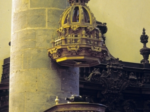 Iglesia parroquial de Nuestra Señora de la Asunción. Púlpito