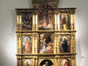 Iglesia parroquial de Nuestra Señora de la Asunción. Retablo de San Juan Bautista