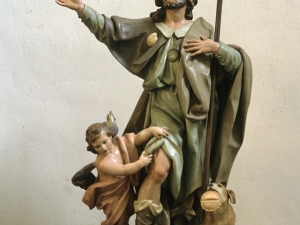 Iglesia parroquial de Nuestra Señora de la Asunción. Escultura. San Roque