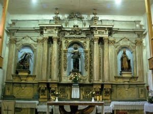 Ermita de San Isidro de Madariaga. Retablo de San Isidro