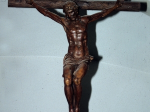 Ermita de la Andra Mari de Urrategi. Escultura. Cristo Crucificado