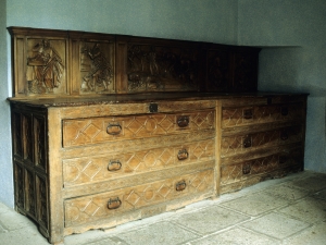 Iglesia parroquial de Nuestra Señora de la Asunción. Cajonería