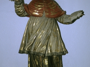 Basílica de San Martín de Loinaz. Escultura. San Buenaventura