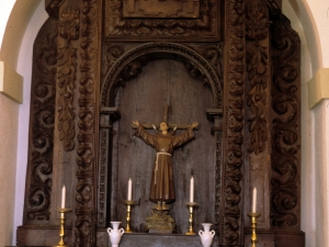 Ermita de la Andra Mari de Loinaz. Retablo de San Martín