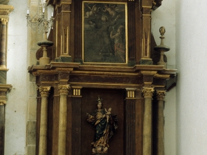 Iglesia parroquial de San Pedro de Arriaran. Retablo de la Virgen del Rosario