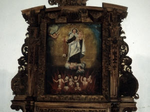 Iglesia parroquial de San Pedro de Arriaran. Retablo de las Ánimas
