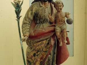 Iglesia parroquial de San Sebastián de Garin. Escultura. San José