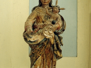 Iglesia parroquial de San Sebastián de Garin. Escultura. Virgen