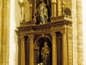 Iglesia parroquial de San Martín de Tours. Retablo de la Virgen del Rosario