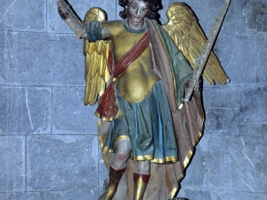 Iglesia parroquial de San Martín de Tours. Escultura. San Miguel Arcángel