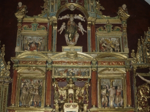 Iglesia de Nuestra Señora de la Asunción de Eldua. Retablo de Nuestra Señora de la Asunción