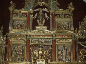 Iglesia de Nuestra Señora de la Asunción de Eldua. Retablo de Nuestra Señora de la Asunción