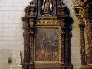 Iglesia parroquial de Santa Marina de Oxirondo. Retablo de las Ánimas