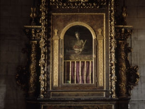 Iglesia parroquial de Santa Marina de Oxirondo. Retablo del Ecce-homo