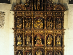 Iglesia parroquial de San Pedro de Ariznoa. Retablo de San Pedro